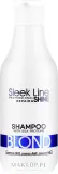 Тонирующий шампунь Stapiz Sleek Line Blond с протеинами шёлка для светлых волос, 1000 мл — фото 1