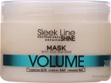 Маска для волос Stapiz Sleek Line Volume для объёма, для тонких и слабых, с протеинами шёлка и керамидами, 1000 мл — фото 1
