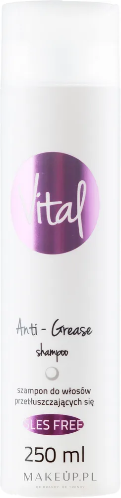 Шампунь для жирных волос Stapiz Vital Anti-Grease с цинком, 250 мл