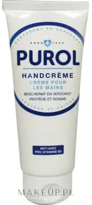 Крем для рук Purol Hand Cream питательный, с нейтральным запахом, 100 мл