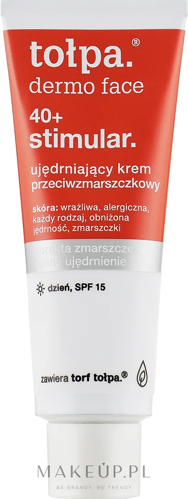 Крем для лица Tolpa Dermo Face Stimular 40+ дневной против морщин с эффектом тонуса SPF 15 40 мл