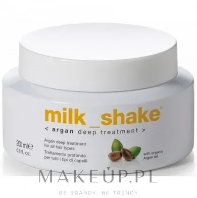 Milk_shake Milk Shake Argan Oil Deep Treatment - Интенсивная аргановая маска для волос Milk Shake Argan Oil Deep Treatment с протеинами пшеницы, 500 мл