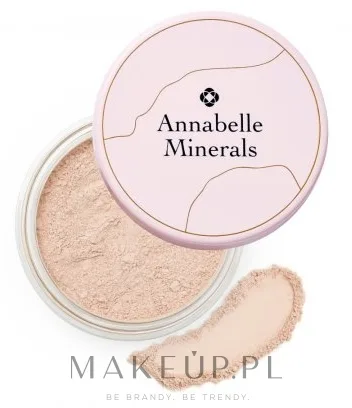 Минеральная тональная основа Annabelle Minerals Radiant Foundation с эффектом сияния, для лёгкого покрытия, 10 г, оттенок Pure Fair
