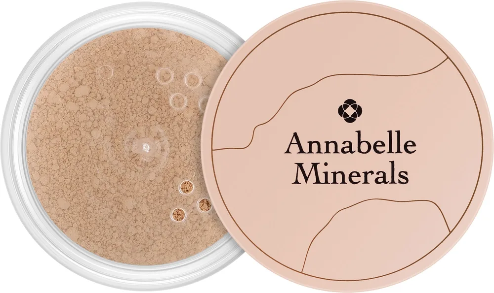 Минеральная матирующая пудра-основа Annabelle Minerals Powder, 10 г, оттенок Pure Cream