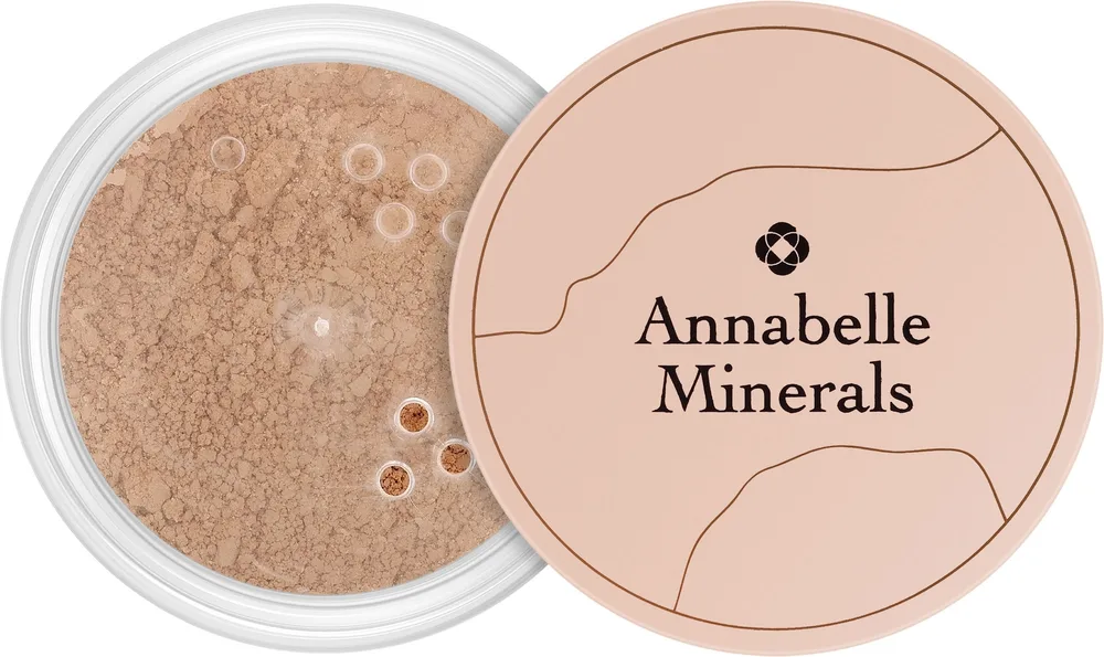 Минеральная матирующая пудра-основа Annabelle Minerals Powder mini, 4 г, оттенок Natural Light