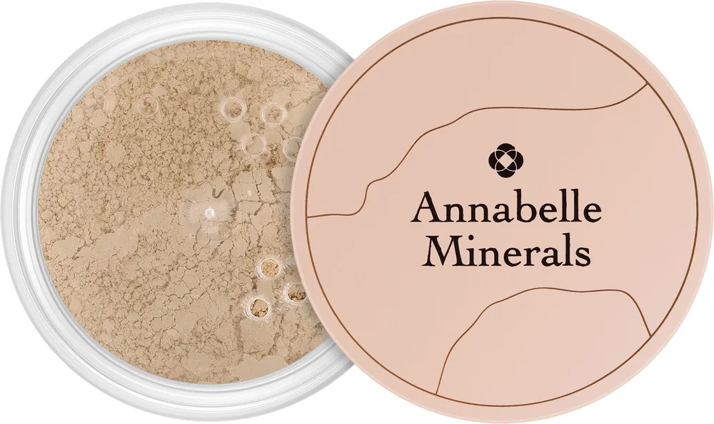 Минеральная матирующая пудра-основа Annabelle Minerals Powder mini, 4 г, оттенок Golden Fairest