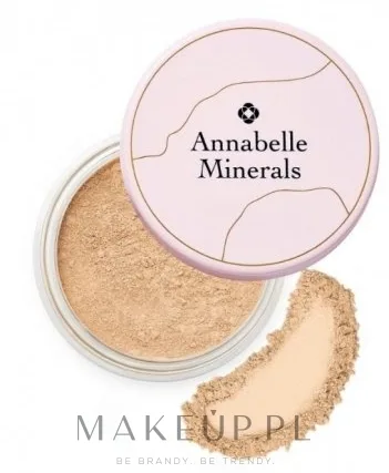 Минеральная кроющая пудра-основа Annabelle Minerals Coverage Foundation SPF 30, 10 г, оттенок Golden Sand