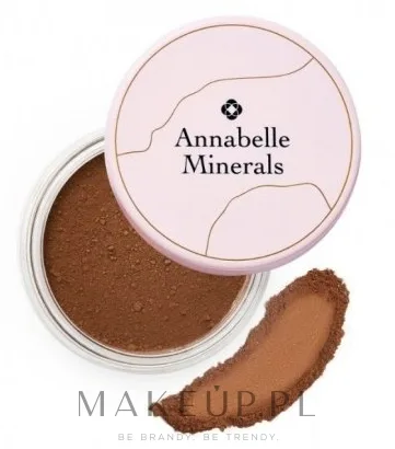 Минеральная кроющая пудра-основа Annabelle Minerals Coverage Foundation SPF 30, 10 г, оттенок Pure Deep