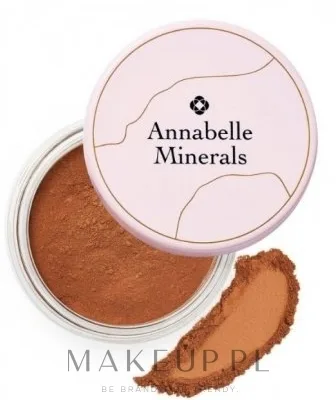Минеральная тональная основа Annabelle Minerals Coverage Foundation рассыпчатая, кроющая, миниформат, 4 г, оттенок Pure Medium