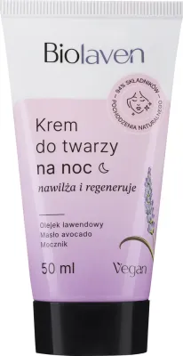 Крем для лица Biolaven ночной увлажняющий восстанавливающий 50 мл