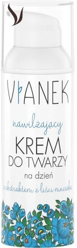 Дневной крем для лица Vianek увлажняющий с экстрактом одуванчика 50 мл