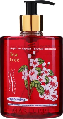 Jadwiga Body Care масло для ванны Чайное дерево восстанавливающее, средство для ванны освежающее 500 мл