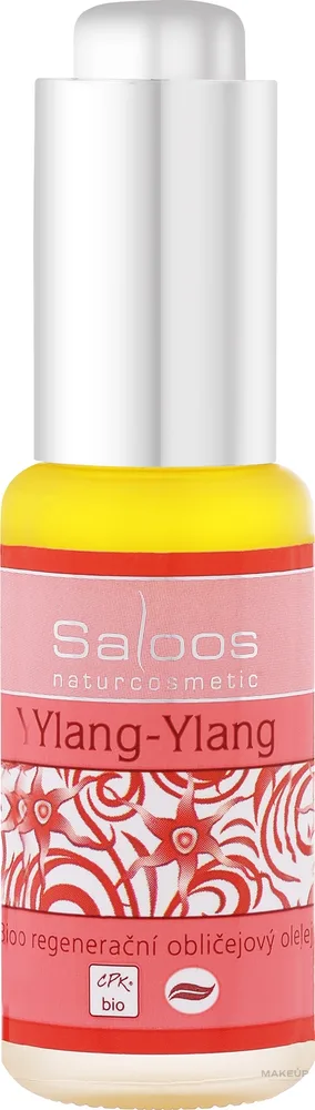 Масло для лица Saloos Ylang-ylang регенерирующее, для всех типов кожи, 20 мл