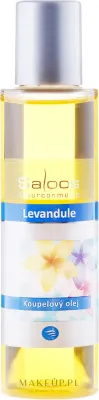 Масло для ванны Saloos Lavender Bath Oil Лаванда, с маслами кунжута и подсолнечника, 125 мл
