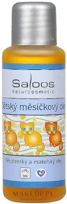 Масло для тела детское Saloos с календулой, для массажа, 50 мл