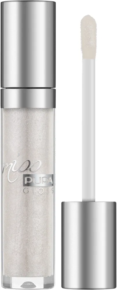 Блеск для губ Pupa Miss Pupa Gloss сияющий, оттенок 101 - Pearly Clear