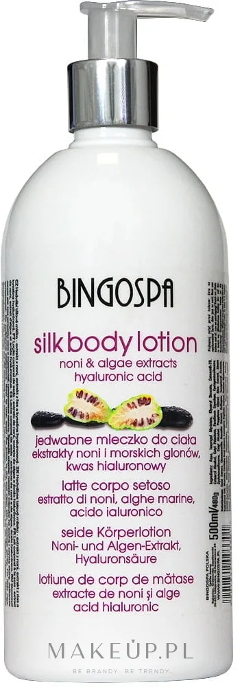 Шёлковое молочко для тела BingoSpa Silk Lotion