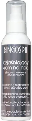 Крем для лица BingoSpa Brightening ночной с койевой и аскорбиновой кислотами 135 г