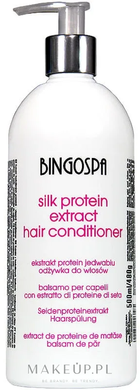Протеиновый экстракт для волос BingoSpa Extract Protein Dryer Conditioner с протеинами шёлка и йогурта, 500 мл