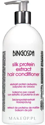 Протеиновый экстракт для волос BingoSpa Extract Protein Dryer Conditioner с протеинами шёлка и йогурта, 500 мл