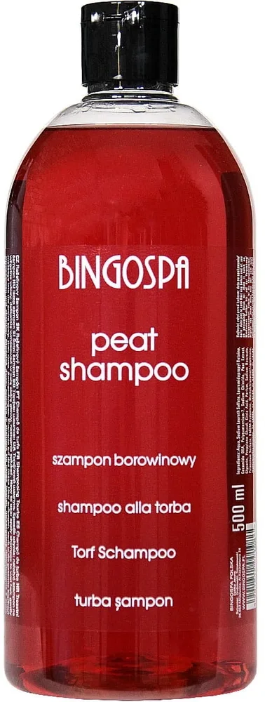 Шампунь с концентрированным экстрактом торфа BingoSpa Shampoo Mud, 500 мл