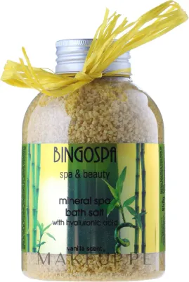 Соль для ванны-джакузи BingoSpa Jacuzzi Bath Salt Vanilla ванильная, 650 г