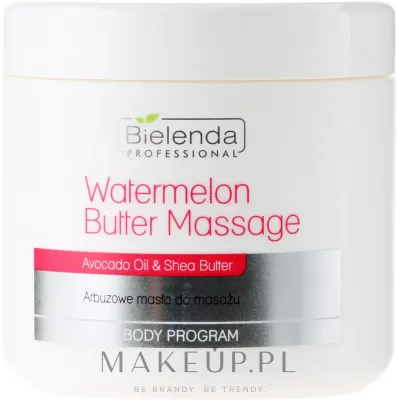 Массажное масло для тела Bielenda Professional Watermelon Body Butter Massage арбузное с маслом ши 500 г