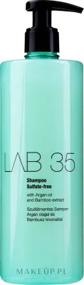 Шампунь для волос Kallos Cosmetics Lab 35 Shampoo Sulfate-Free с аргановым маслом и бамбуком