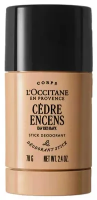 Дезодорант-стик L'Occitane Baux для мужчин, с древесным ароматом, для чувствительной кожи