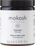Маска для лица и тела Mokosh Cosmetics белая глина увлажняющая 180 мл — фото 1