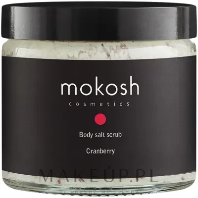 Скраб солевой для тела Mokosh Cosmetics с клюквой, 300 г