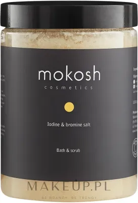 Соль для ванны и пилинга Mokosh Cosmetics Iodine Bromine Bath Scrub Salt йодо-бромная, 600 г