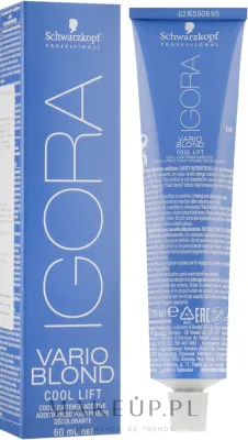 Добавка к осветлителю Schwarzkopf Professional Igora Vario Blond Cool Lift охлаждающая оттенок, 60 мл