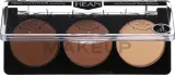 Палетка для контуринга лица Hean Pro-Contour Palette 3 оттенка — фото 1
