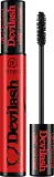 Dermacol Devilash Mascara тушь для ресниц объёмная Black 12 мл, кремово-восковая формула, спиральная щёточка — фото 1