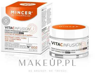 Крем для лица Mincer Pharma Vita C Infusion 602 с витамином C день и ночь 50 мл