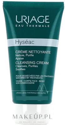 Очищающий крем для умывания лица и тела Uriage Hyseac Cleansing Cream, для кожи, склонной к несовершенствам