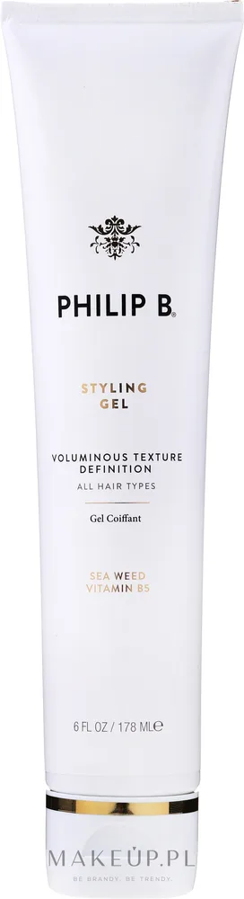 Гель для укладки волос Philip B Styling Gel средней фиксации, для всех типов, 178 мл