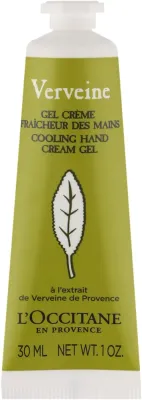 Гель для рук охлаждающий L'Occitane Verbena Cooling Hand Cream Gel, «Вербена», с цитрусовым ароматом, 30 мл
