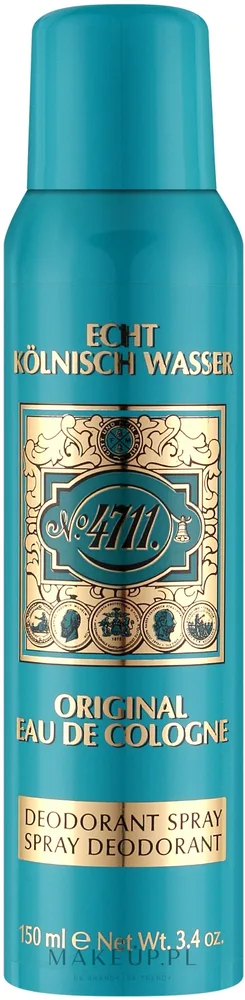 Аэрозольный дезодорант-спрей Maurer & Wirtz 4711/ 4711
