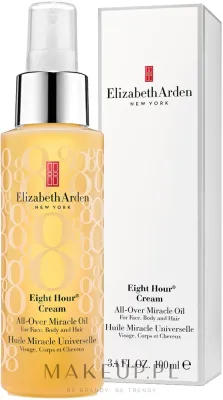 Масло для лица, тела и волос Elizabeth Arden Eight Hour Cream All-Over Miracle Oil увлажняющее, 100 мл