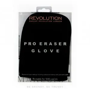 Рукавица для снятия макияжа Makeup Revolution Pro Makeup Eraser Glove, для использования с водой, 1 шт