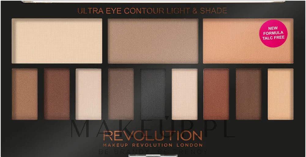 Палетка теней для век Makeup Revolution Ultra Eye Contour Light & Shade