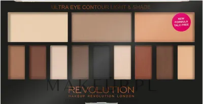 Палетка теней для век Makeup Revolution Ultra Eye Contour Light & Shade