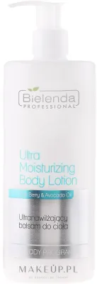 Ультраувлажняющий бальзам для тела Bielenda Professional Body Program Ultra Moisturizing Body Lotion