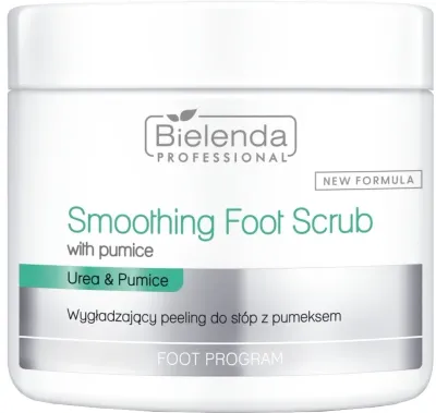Пилинг для стоп Bielenda Professional Podo Expert Smoothing Foot Scrub разглаживающий, с мочевиной и пемзой, 500 мл