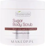 Сахарный скраб для тела Bielenda Professional Body Program с грейпфрутовым маслом, 600 г — фото 1