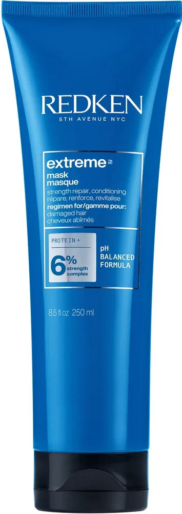 Маска для волос Redken Extreme Mega Mask интенсивная, для повреждённых и ломких, с протеинами и аргинином, восстановление, 250 мл