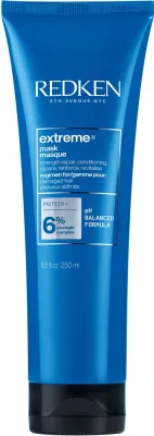 Маска для волос Redken Extreme Mega Mask интенсивная, для повреждённых и ломких, с протеинами и аргинином, восстановление, 250 мл
