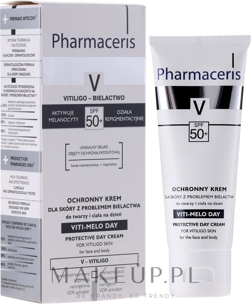 Крем солнцезащитный Pharmaceris V Vito-Melo для лица и тела SPF 50+ 75 мл